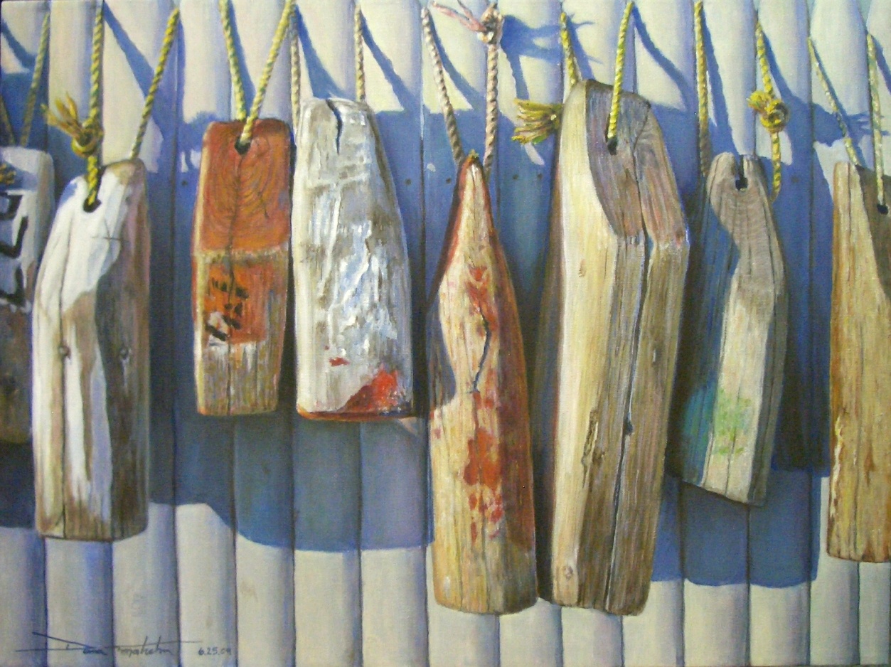 "Hanging Out", 18" x 24",Oil on Canvas
