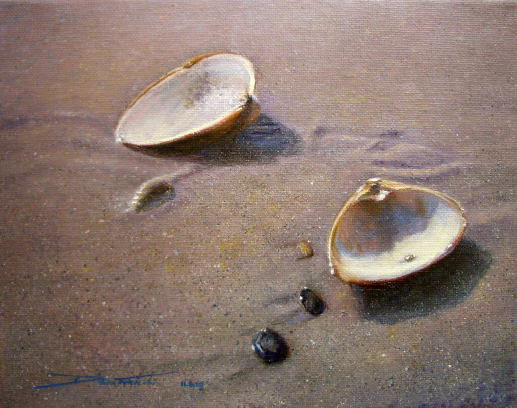Pearl, 8″ x 10″, Oil on Canvas, Private Collection
